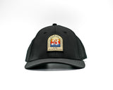 'Stripe B Patch Hat - Black