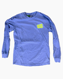 'Good News Long Sleeve Tee - Blue