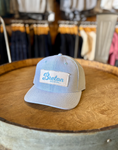 Pukka Hat- Carolina Blue- Crsv Distressed Patch