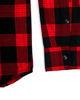 Women's Plaid Flannel - Red